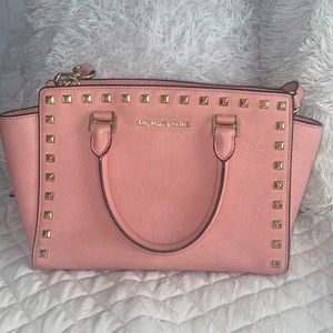 Michael Kors Selma Saffiano Leather Crossbody